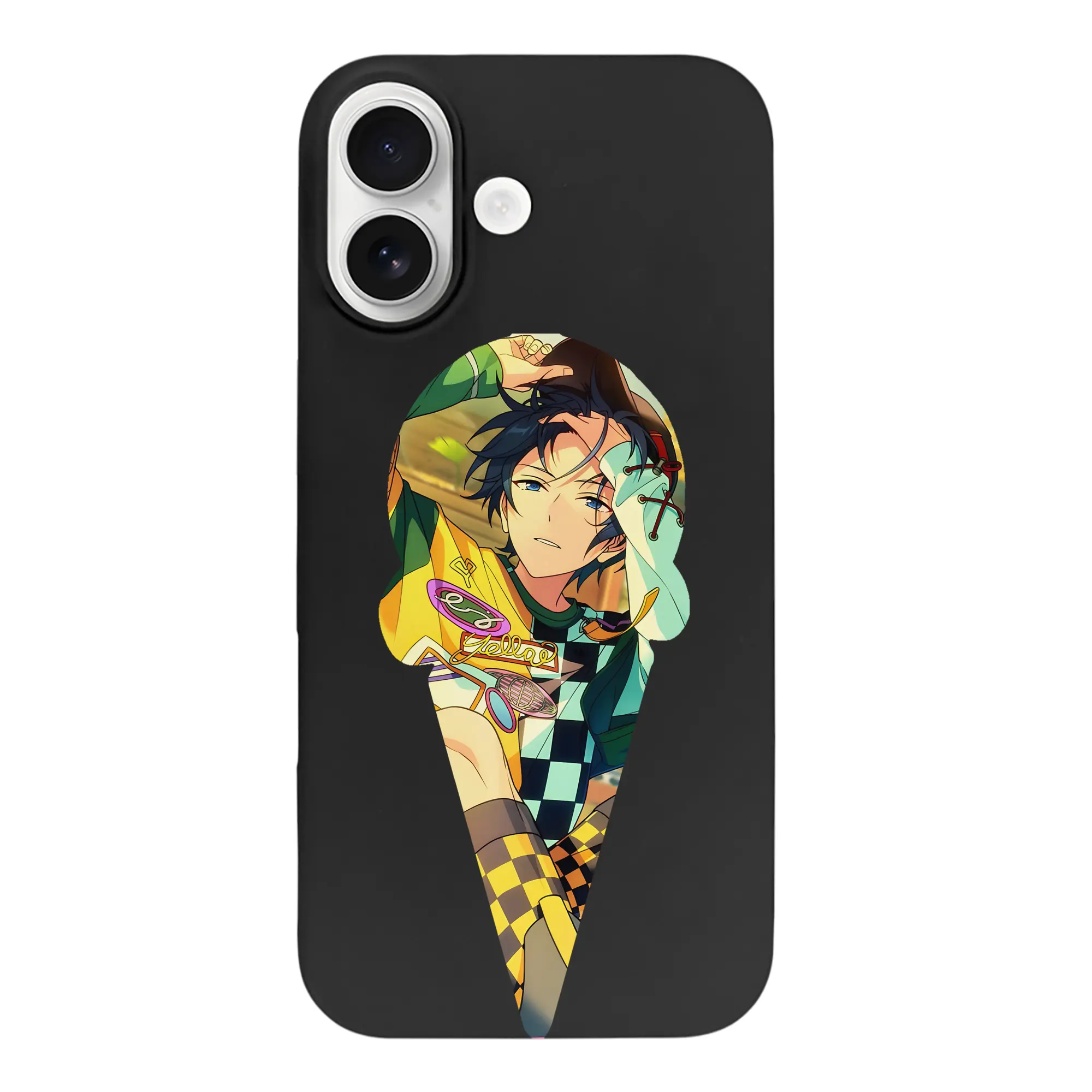 あんさん ぶる グッズ Trickstar 氷鷹北斗 - iPhone 17 シリーズ シリコンケース 薄型 耐衝撃 指紋防止 ソフトタッチカバー 精密フィット 傷防止 保護ケース iPhone 17/17 Air/17 Pro/17 Pro Max 対応